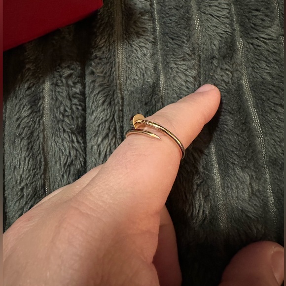 Brand New Cartier Juste Un Clou Small Ring 58 - Picture 3 of 5